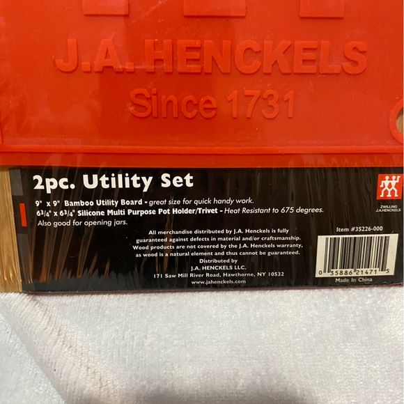 Zwilling J.A. Henckels 2ps. Utility set - Picture 2 of 4